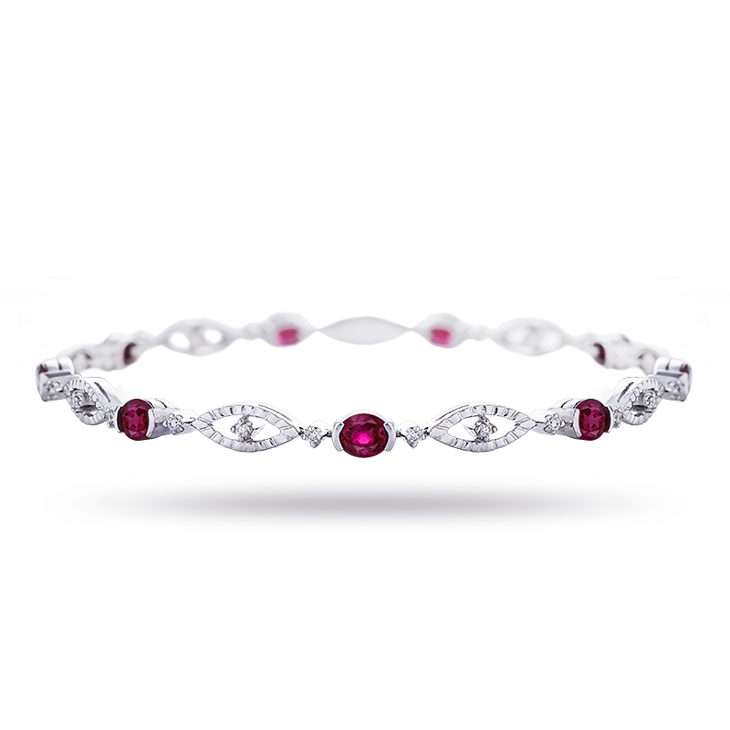 Ruby and Diamond Bracelet (SOLD)