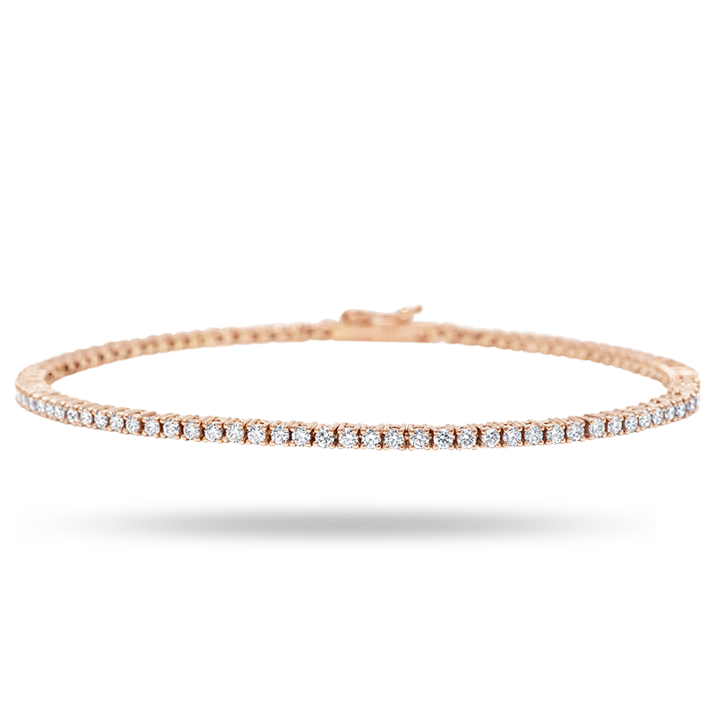 Rose Gold Diamond Bracelet (SOLD)