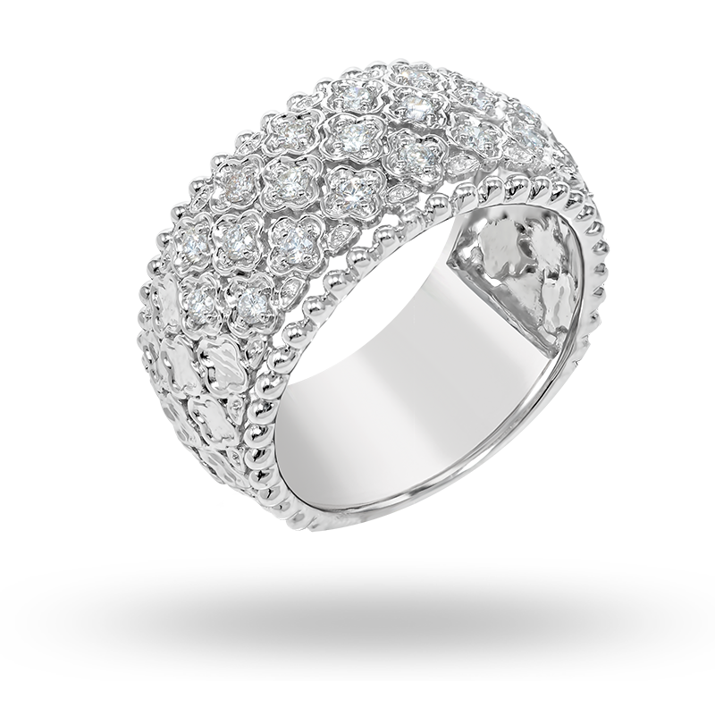 Pave set Diamond Ring