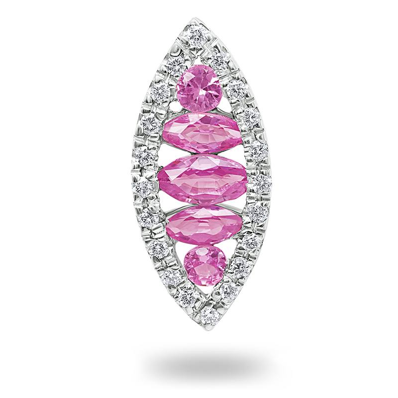 Pink Sapphire Pendant (SOLD)