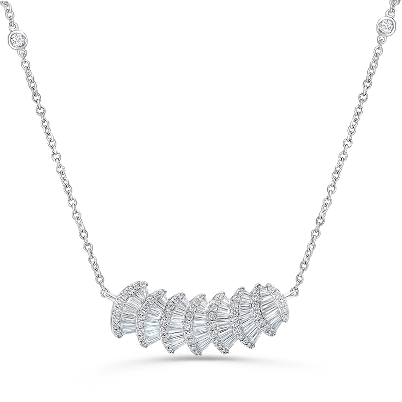 White Gold Diamond Pendant