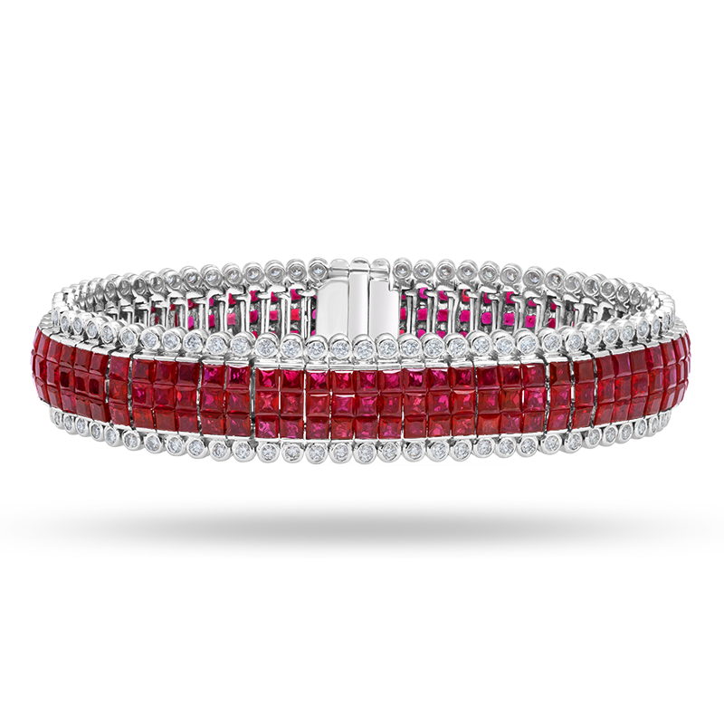 Magnifique Ruby Bracelet