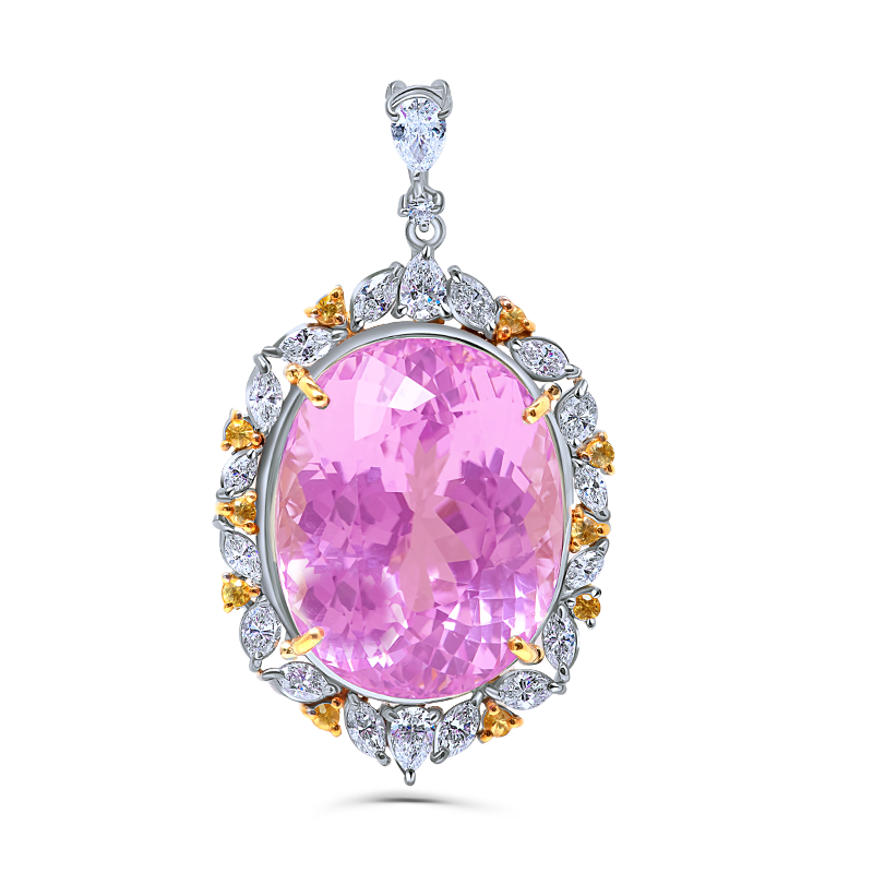 Opulent Pink Pendant